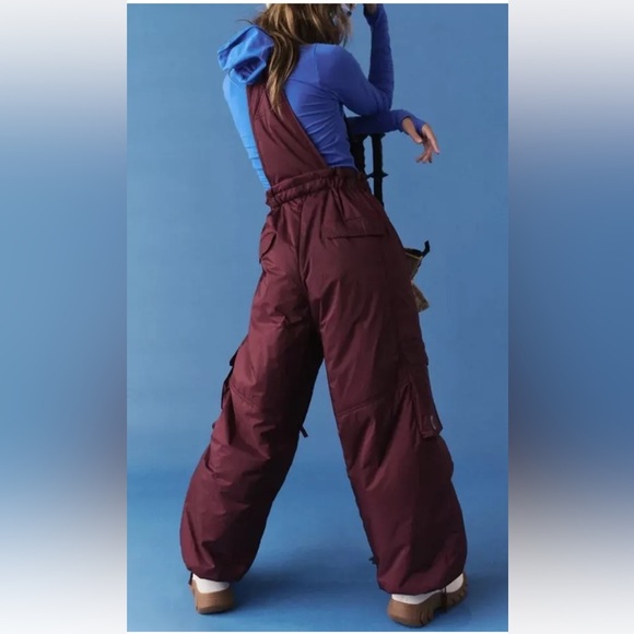 Free People Pants - 🎁NWOT Free People Dew Point Overalls snow pants